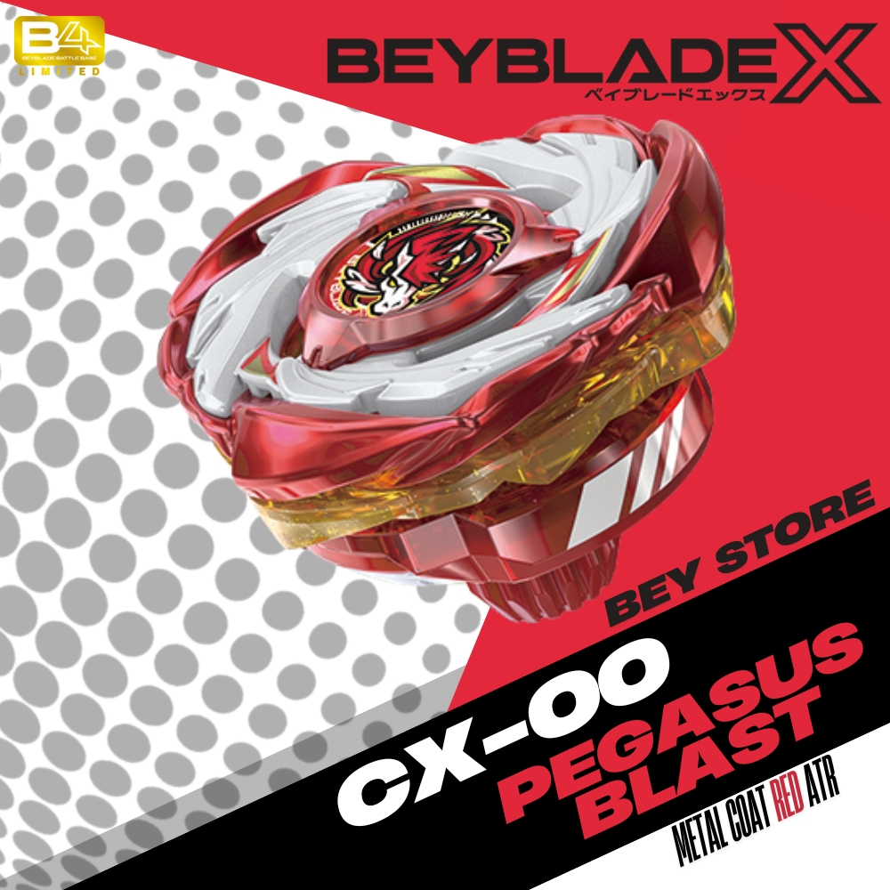 Beyblade X CX-00 Starter Pegasus Blast ATr (Metal Coat Red)[Limited Edition]โซนHK