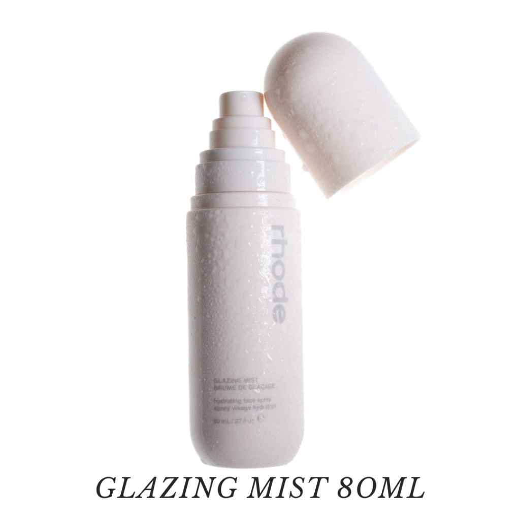 พร้อมส่ง Rhode Glazing Mist 80ml สเปรย์บำรุงผิวหน้าเพิ่มความชุ่มชื้น สเปรย์แต่งหน้า (ไม่มีกล่อง) ของ