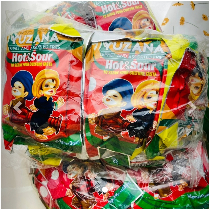 Yuzana ยูซะนะ (ยำถั่วกรอบพม่า) (1 แพ็ค 10 ห่อ) ซื้อเยอะแถม+++