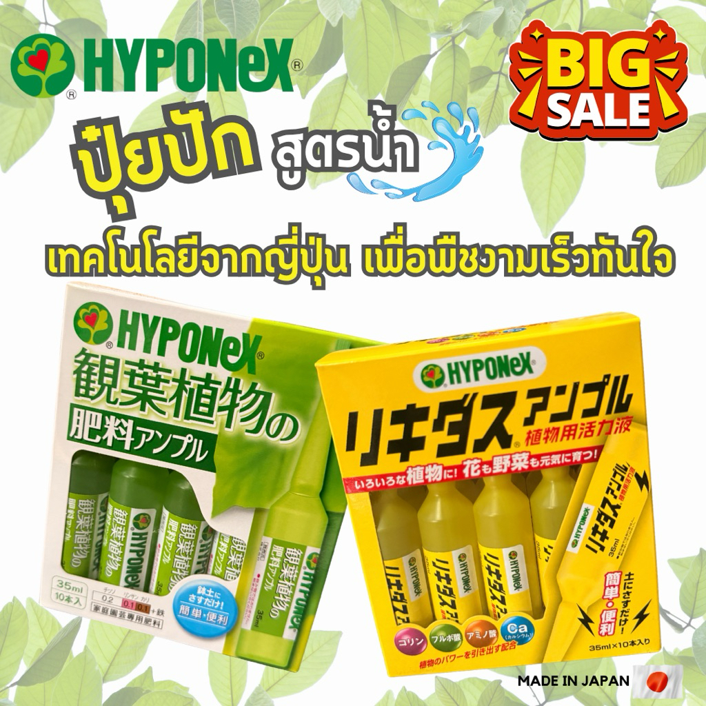 ปุ๋ยปักต้นไม้ HYPONex