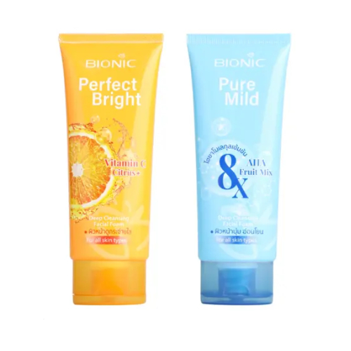 Bionic ไบโอนิค คลีนซิ่ง เฟเชียล โฟม โฟมล้างหน้า