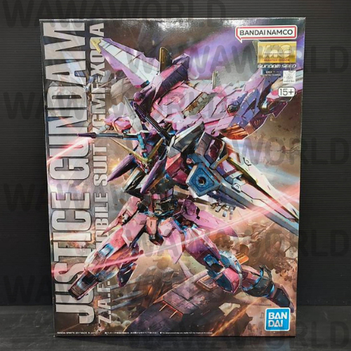 ตัวต่อกันดั้ม MG 1/100 Justice Gundam ZGMF-X09A