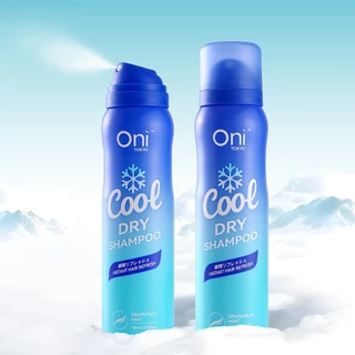 Oni Hair Dry Shampoo แชมพูแบบแห้ง ไม่ต้องล้างออก ใช้ทันที แชมพูแบบแห้ง Cool Dry 100ml