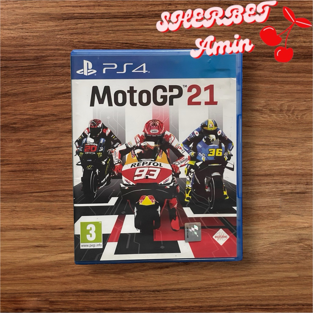 แผ่นเกม ps4 มือสอง / MotoGP 21 / zone 2