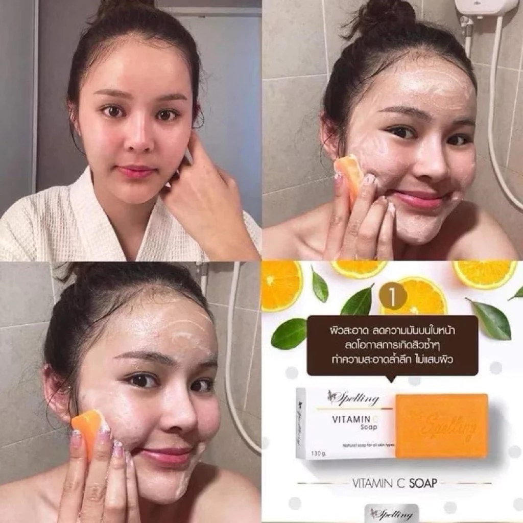 สบู่วิตซี Spelling VitC Soap thumbnail 8