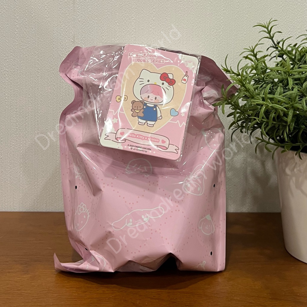 [แบบเลือกตัว] พวงกุญแจ Zzton x Sanrio - Hello Kitty แบบเช็คการ์ด