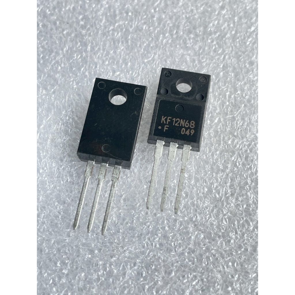 (แพ็ค1ตัว) KF12N68 N-Channel MOSFET TO-220 12A 680V มอสเฟท kf12n68 12n68 3ขา มอสเฟด KF 12N68 680v 12