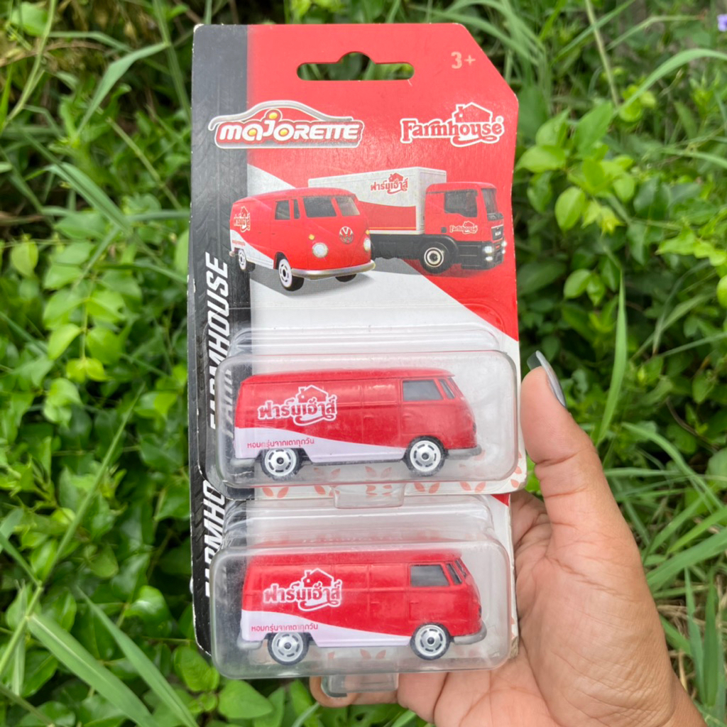 Majorette Volkswagen Farmhouse/รถตู้ฟาร์มเฮ้าส์