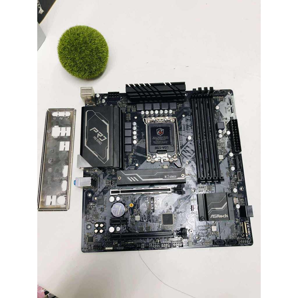 MAINBOARD (เมนบอร์ด) ASROCK B660M PRO RS (DDR4) (SOCKET LGA 1700) ไม่มีกล่อง ใช้งานปกติ ประกันร้าน