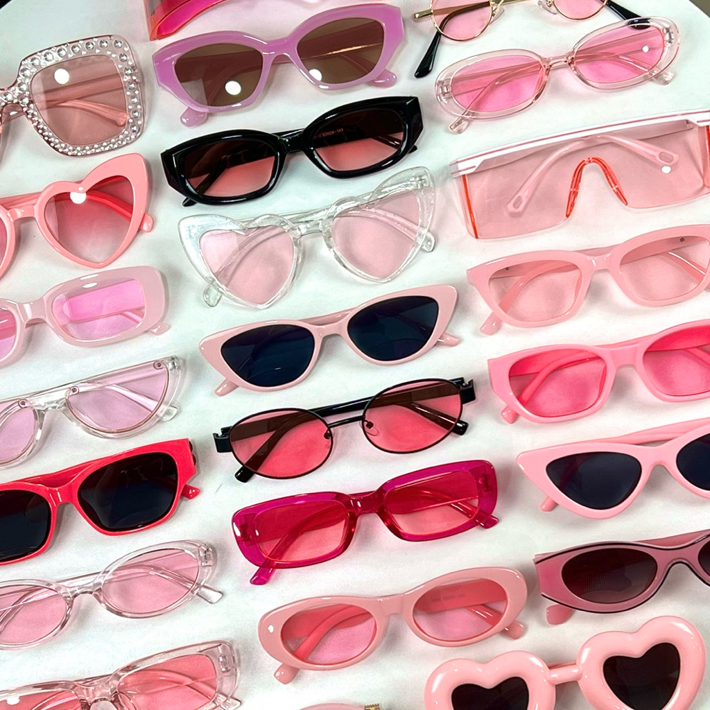 แว่นตาแฟชั่น กันแดด 🩷“รวมแบบแว่นสีชมพู” 🩷พร้อมส่งร้านไทย 🇹🇭