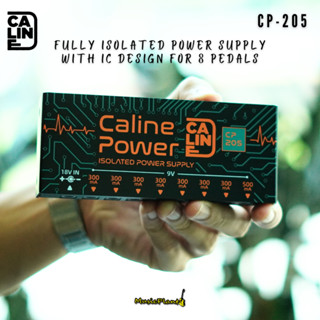 Caline - CP205 พาวเวอร์ซัพพายสำหรับเอฟเฟคกีตาร์ Fully Isolat…