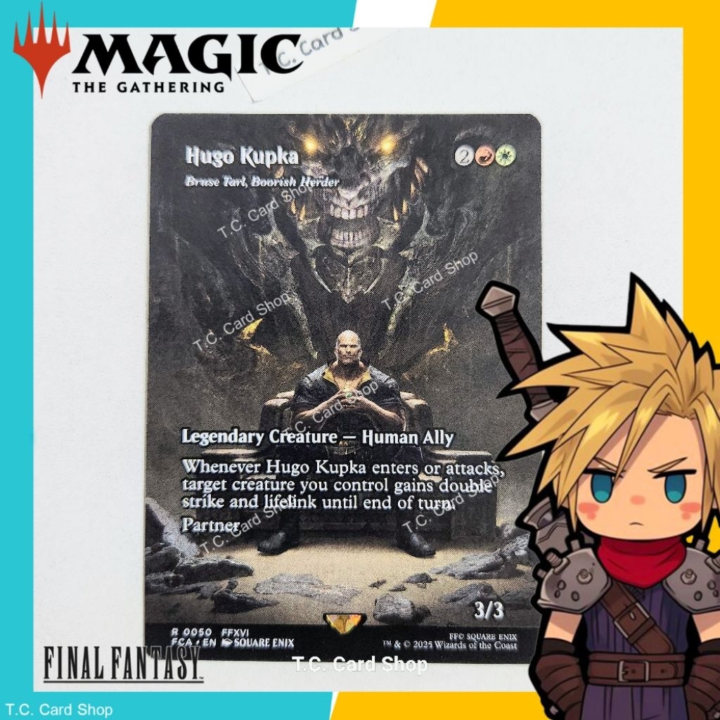 Hugo Kapka (Bruse Tarl, Boorish Herder) - R0050 FFXVI - Final Fantasy - Magic the Gathering (MTG)
