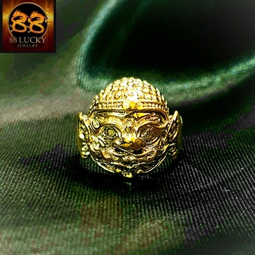 88 LUCKY -มีของพร้อมส่ง!! แหวนทองเหลือง 24k ขัดเงาอย่างดี แหวนยักษ์ **ราคาส่งทักแชท**