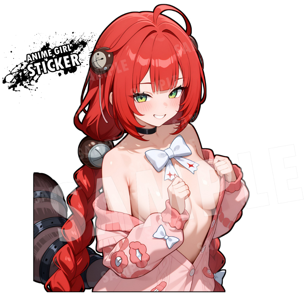 Yuzuha zzz Sticker สติกเกอร์ Zenless Zone Zero Yuzuha