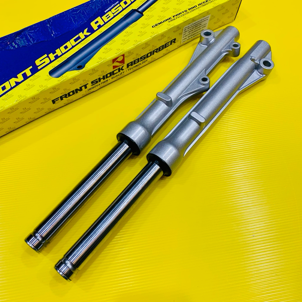 แกนโช๊คหน้า+กระบอกโช๊ค Click,Click110, Scoopy-iดิสก์เบรค สีบรอนซ์