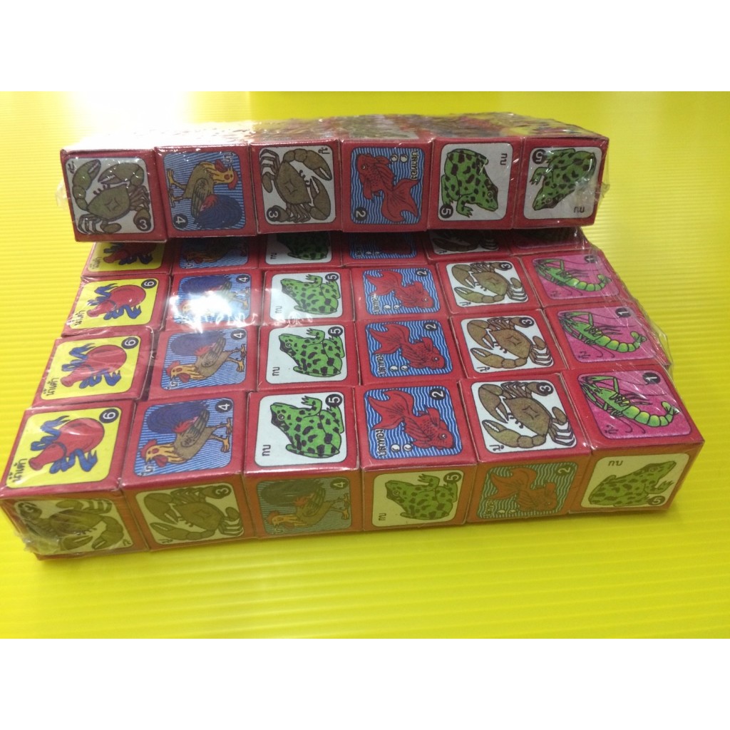 น้ำเต้ากล่องลูกเต๋าแบบยกแพ็ค24ชิ้น