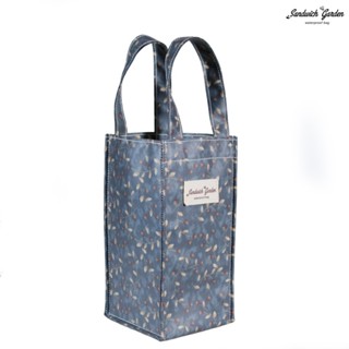 [ใหม่! ผ้าเคลือบกันน้ำแบบด้าน นิ่มแต่เป็นทรง] กระเป๋าใส่แก้ว…