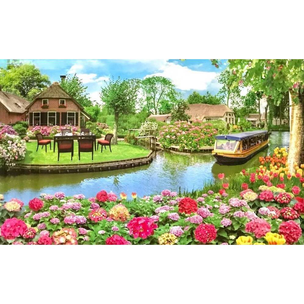 โปสเตอร์ วิว จัมโบ้ ขนาด 150X100 ซม. ใหญ่ พิเศษ ธรรมชาติ น้ำ ทะเล ต้น ดอกไม้ ภูเขา รูป ภาพ มงคล ติดผนัง สวยๆ poster