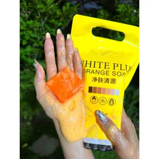 [1ถุง/5ก้อน] สบู่ไลไวท์ light orange soap(แพคเกตใหม่ถุงเหลือง)