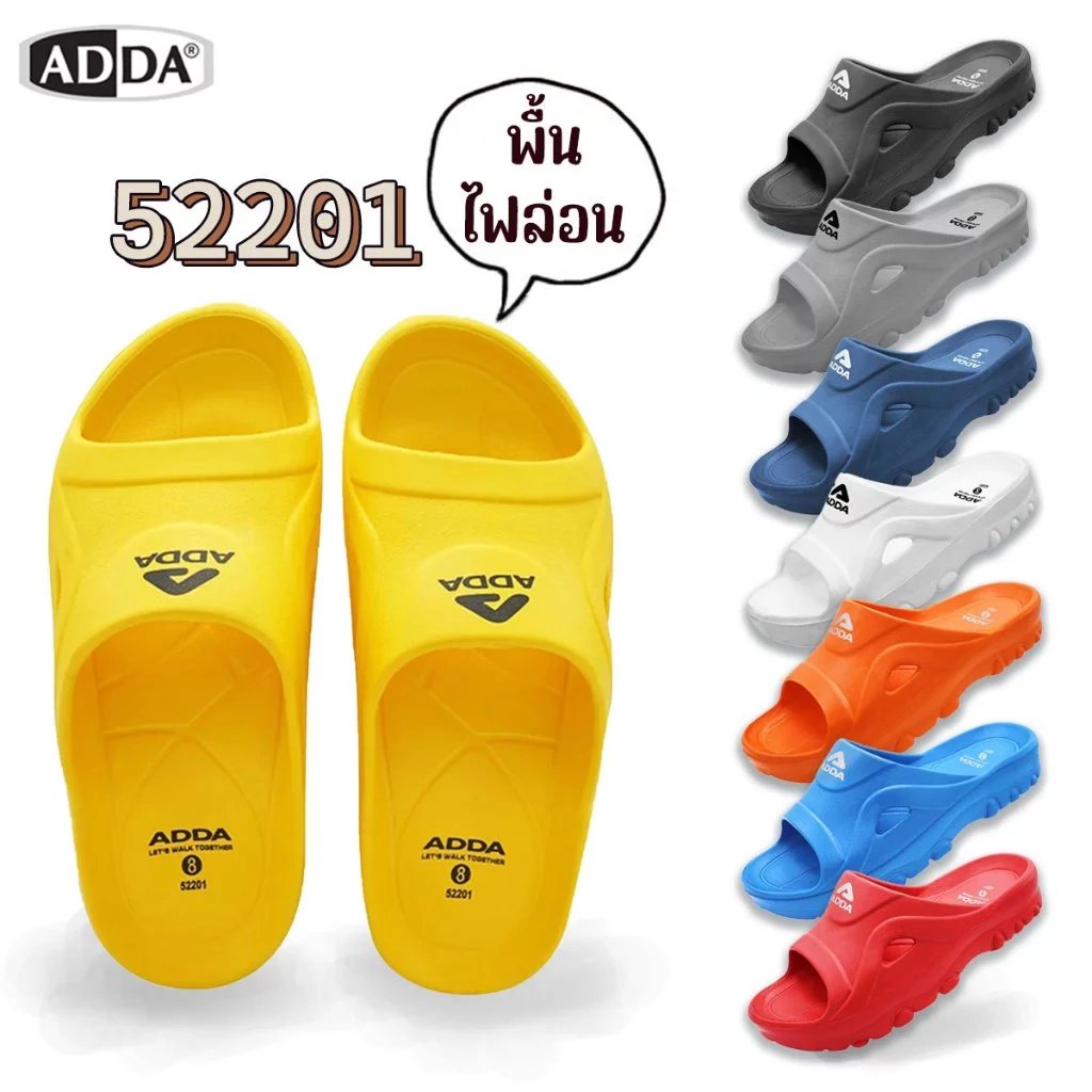 รองเท้าแตะ Adda 52201 รองเท้าแอ๊ดด้า รองเท้าไฟล่อน น้ำหนักเบา ทนทาน