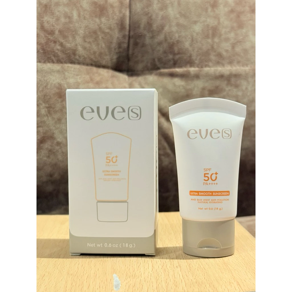 กันแดดอีฟฝาดำ (แพ็คเกจใหม่)EVE’s SMOOTH SUNSCREEN SPF50++++แพ็คเกจใหม่ ล่าสุด พร้อมส่ง