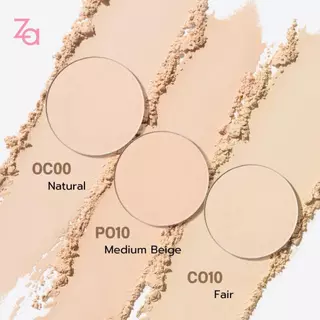 Za Instant Invisible Oil Control Powder Foundation 7g