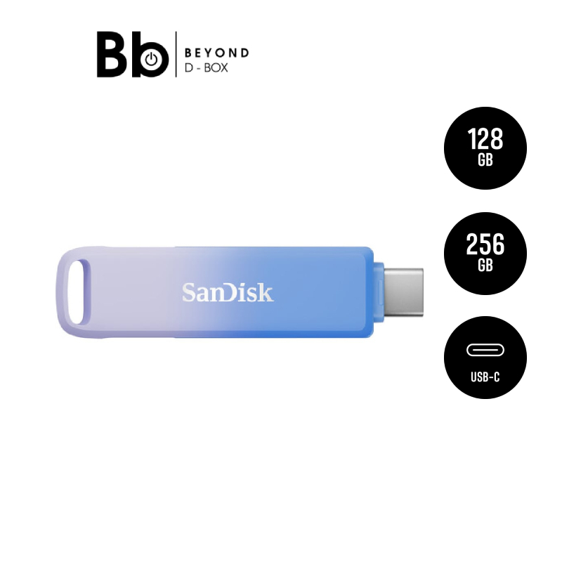 แฟลชไดร์ฟ SanDisk Creator Phone Drive Blue ombre by BB Beyond D-Box