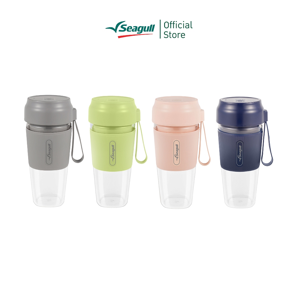 Seagull แก้วปั่นแบบพกพา รุ่น สมูทตี้ มิกซ์ ขนาด 300 มล. Smoothie Mix Portable Blender มีให้เลือก 4 สี แก้วเก็บความเย็น