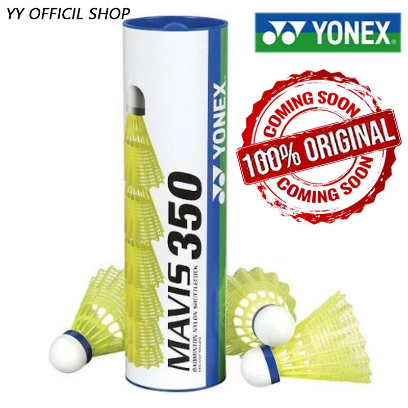 Yonex MAVIS 600 และ Mavis 350 (Slow & Middle) ของแท้ 100%ลูกแบดมินตันพลาสติก  จาก บ.ฟาร์อีสท์ ผู้นำเ