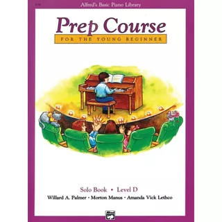 หนังสือเรียนเปียโน Alfred's Basic Piano Prep Course: Solo Book