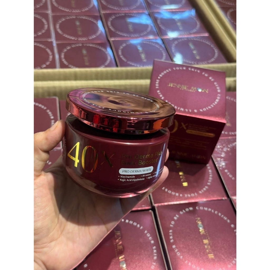 40x Jennie เจนนี่มูน ครีม40x Moon Pro Derma Plus Body Booster โปร เดอม่า พลัส บอดี้ บูสเตอร์ 250g