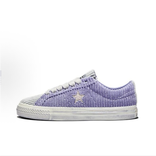 Converse One Star Pro OX Corduroy Low cut Canvas Shoes Purple