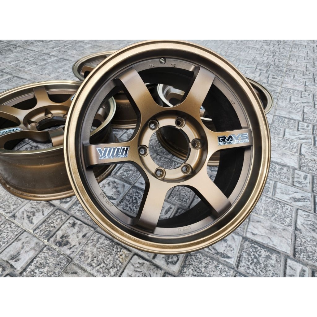 ราคาต่อชุด ล้อTe 37 ก้านยก ขอบ 17 กว้าง 7.5 Offset 206รู 139.7 จากค่าย VK Racing 🇹🇭Made in Thailand 