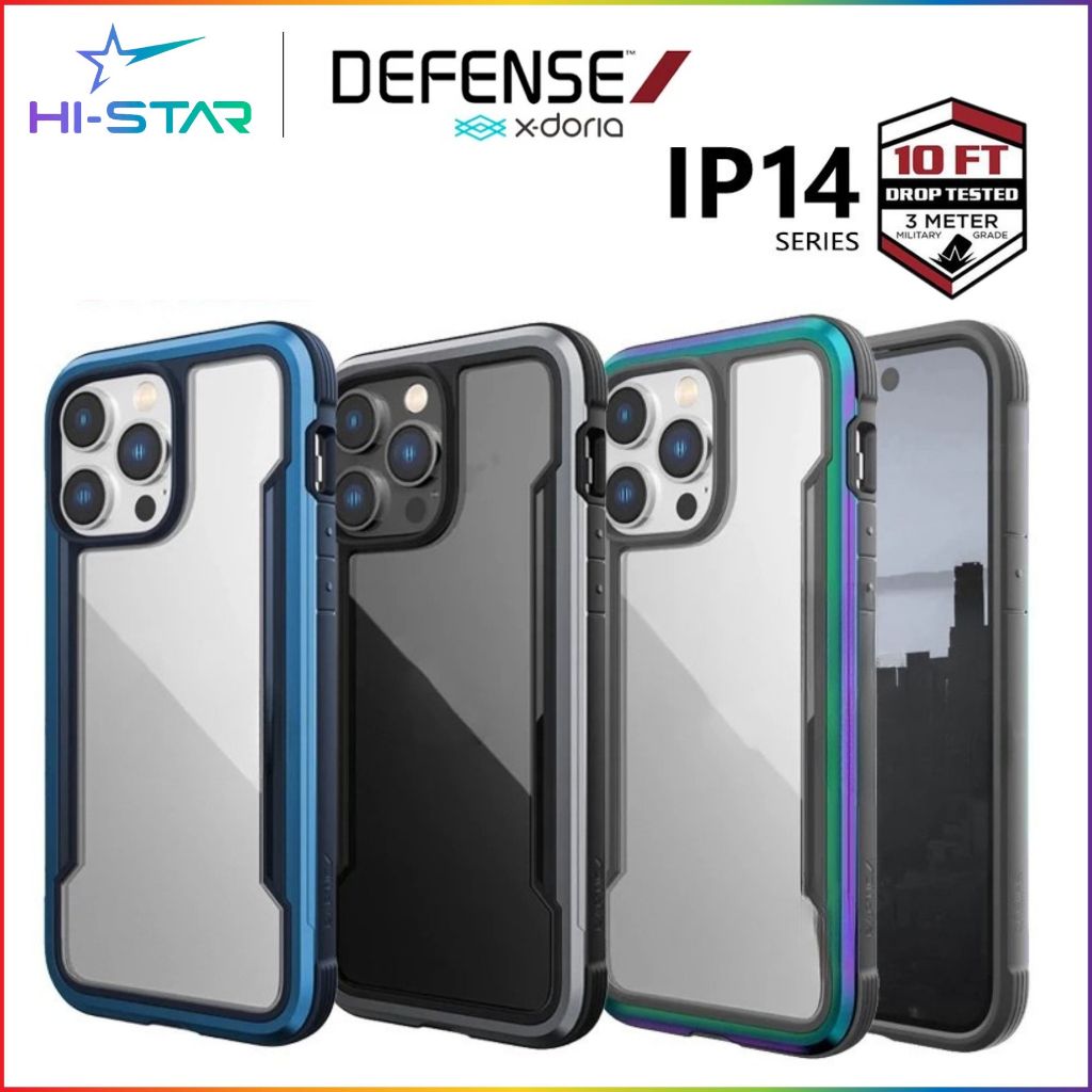 X-Doria Defense Shield เคสกันกระแทก IP14 เคสกันกระแทก ระดับ 3 เมตร ของแท้ 100% IP14 14pro 14plus 14promax
