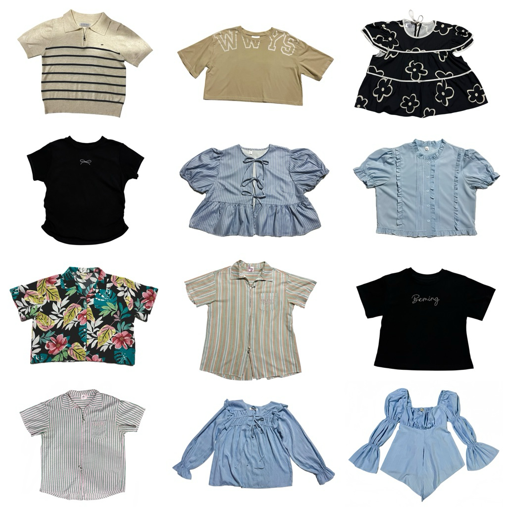 (ส่งต่อ) เสื้อผ้ามือสอง Cintage♡/ Beming / saideehome / with.it