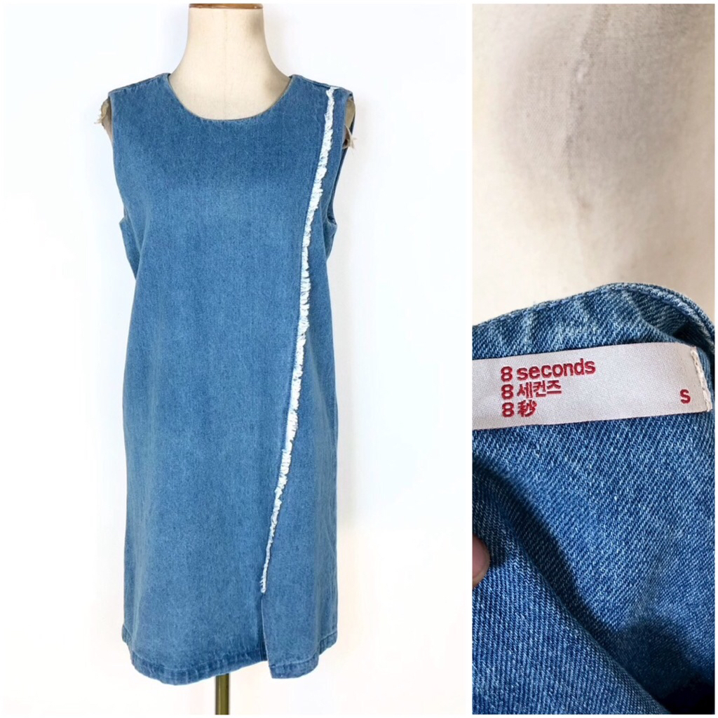 8 seconds เดรสยีนส์ญี่ปุ่น