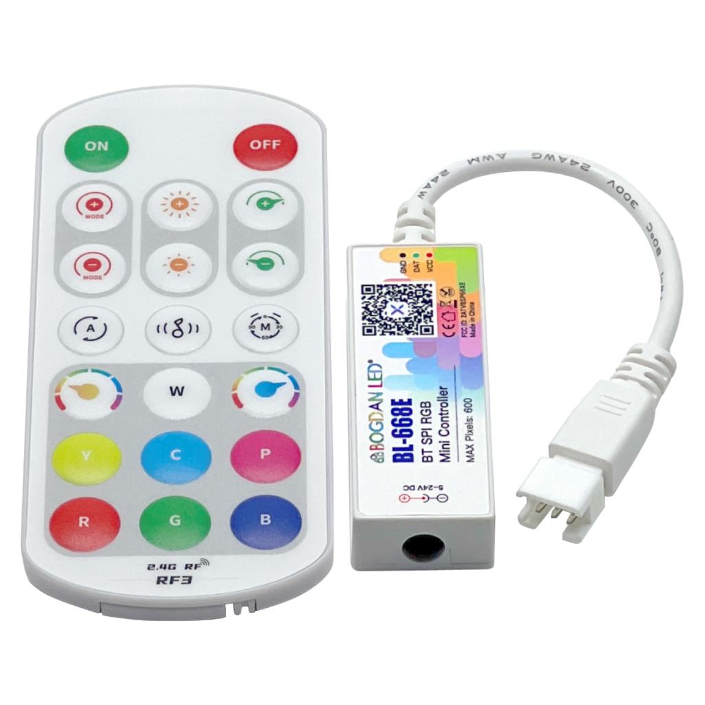 Mini Controller BL-668E Instructions LED Pixel Controller