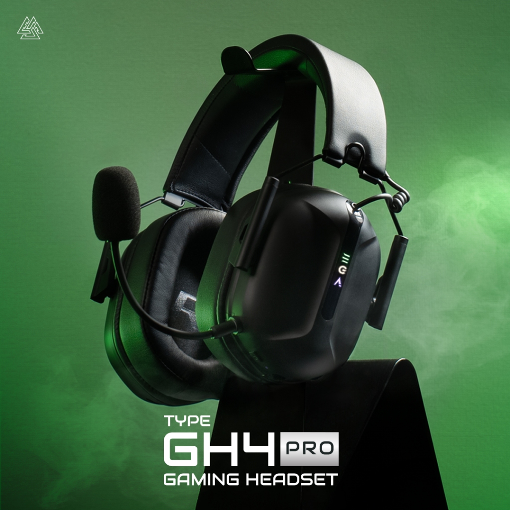 หูฟังเกมมิ่ง | WIRELESS HEADSET EGA TYPE GH4 PRO BLACK