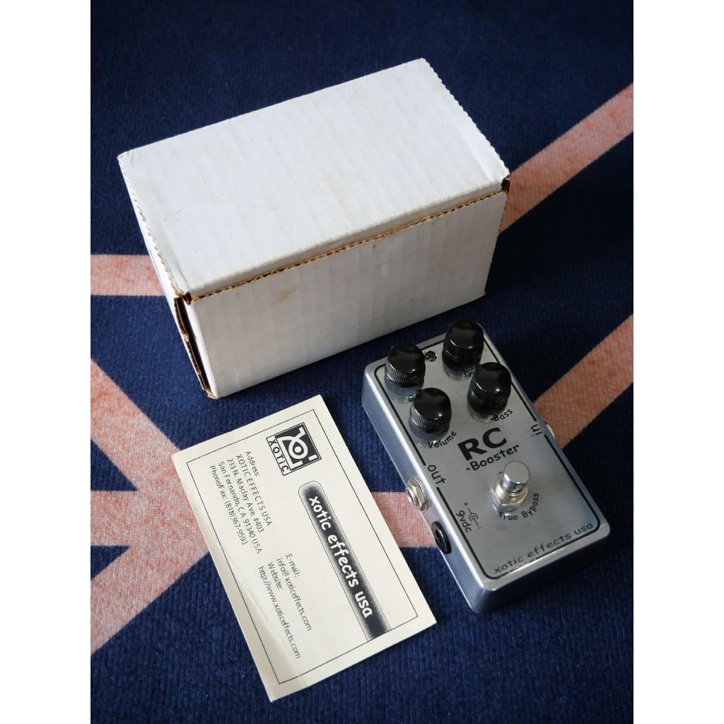 Xotic RC Booster Limited Chrome Edition