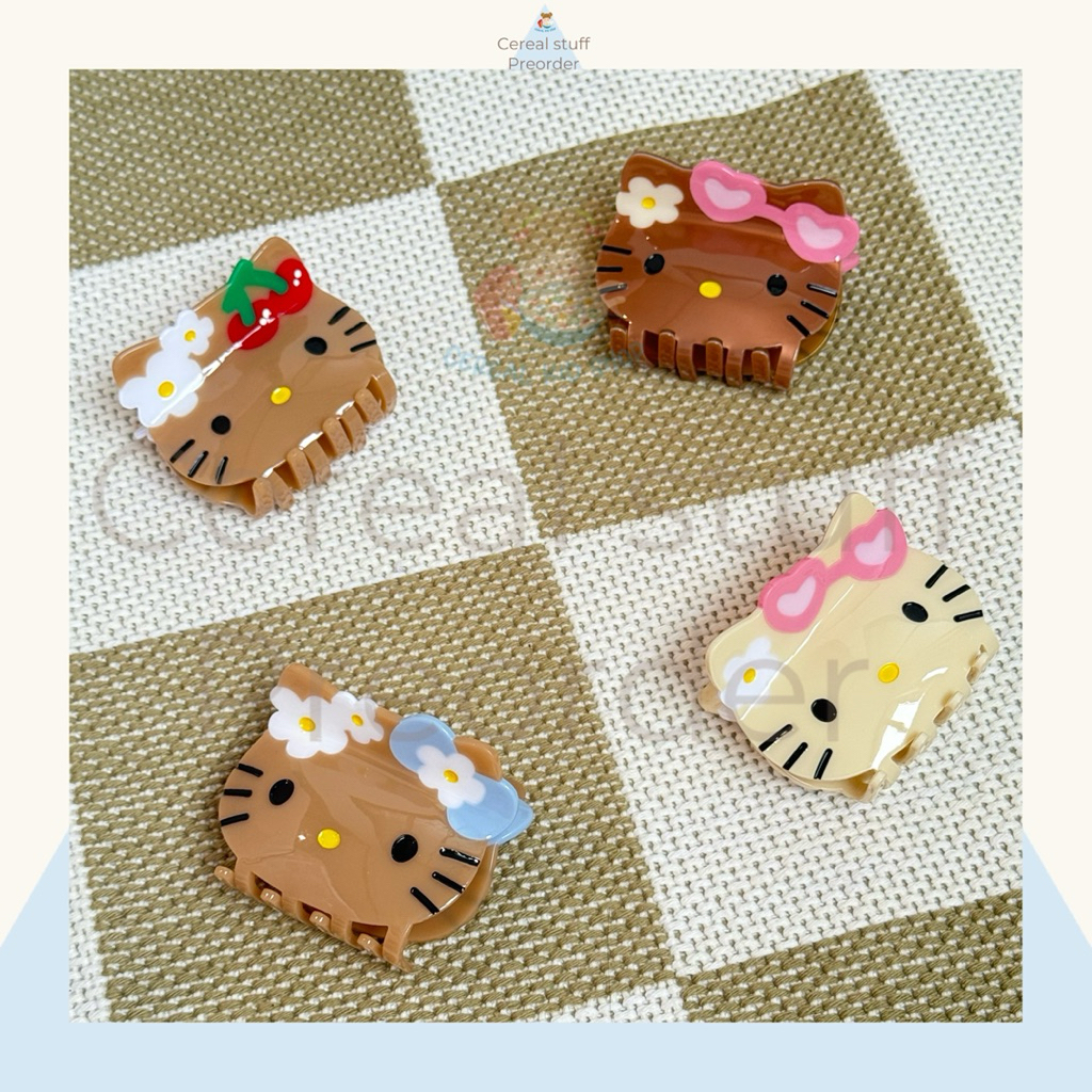 *พร้อมส่ง*กิ้ปคิตตี้ฮาวาย kitty hawaii hair claw