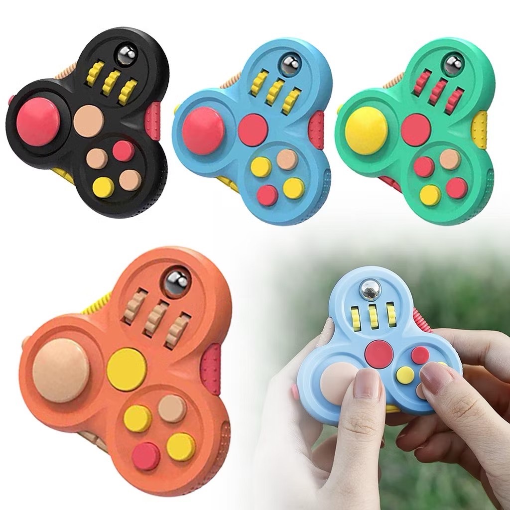Shenyoushop Fidget Pad Anti-skid พลาสติกอเนกประสงค์ความวิตกกังวลบรรเทา Fidget Controller ของเล่นสําหรับเด็ก L326 - รูปที่ 3