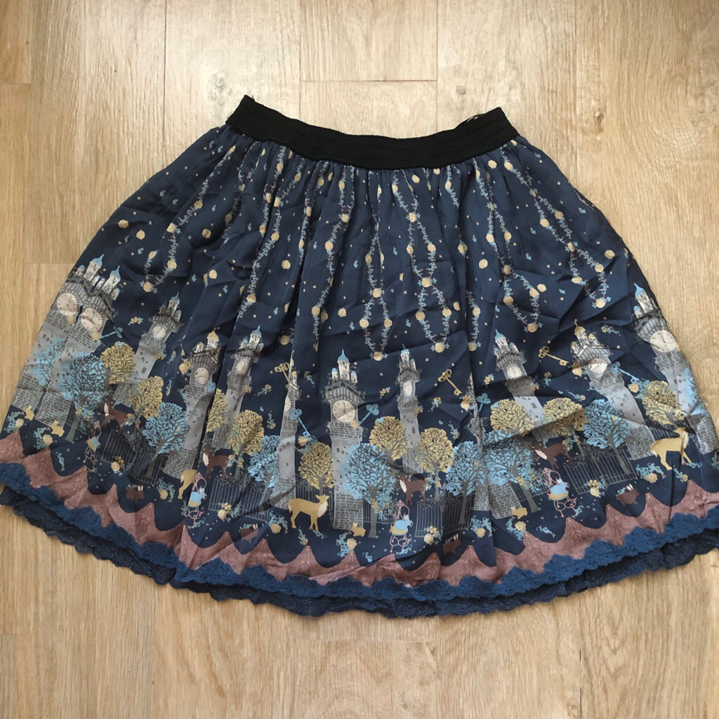 กระโปรงแบรนด์ญี่ปุ่น axes femme