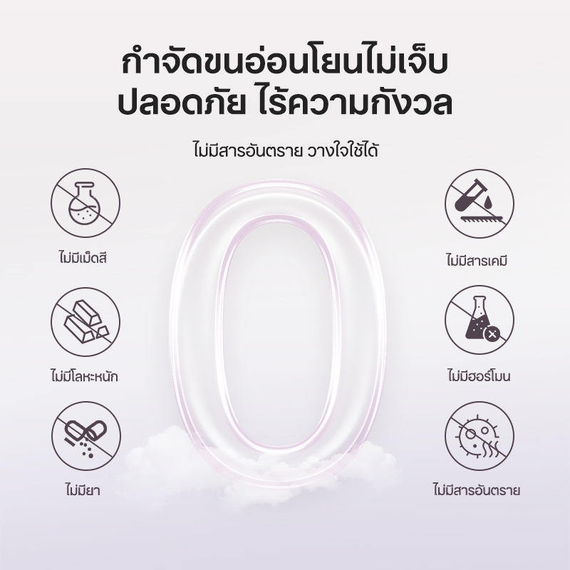 มูสกำจัดขน สเปรย์กำจัดขน กำจัดขนน้องสาว 150ml รักแร้ แขน หน้าอก ขา ลดขนไม่เจ็บตัว คนท้องใช้ได้ ไม่เหลือตอ ไม่แสบ ไม่คัน ราคา ถูกที่สุด ดีลบีเคเค แกลเลอรีภาพที่ 9