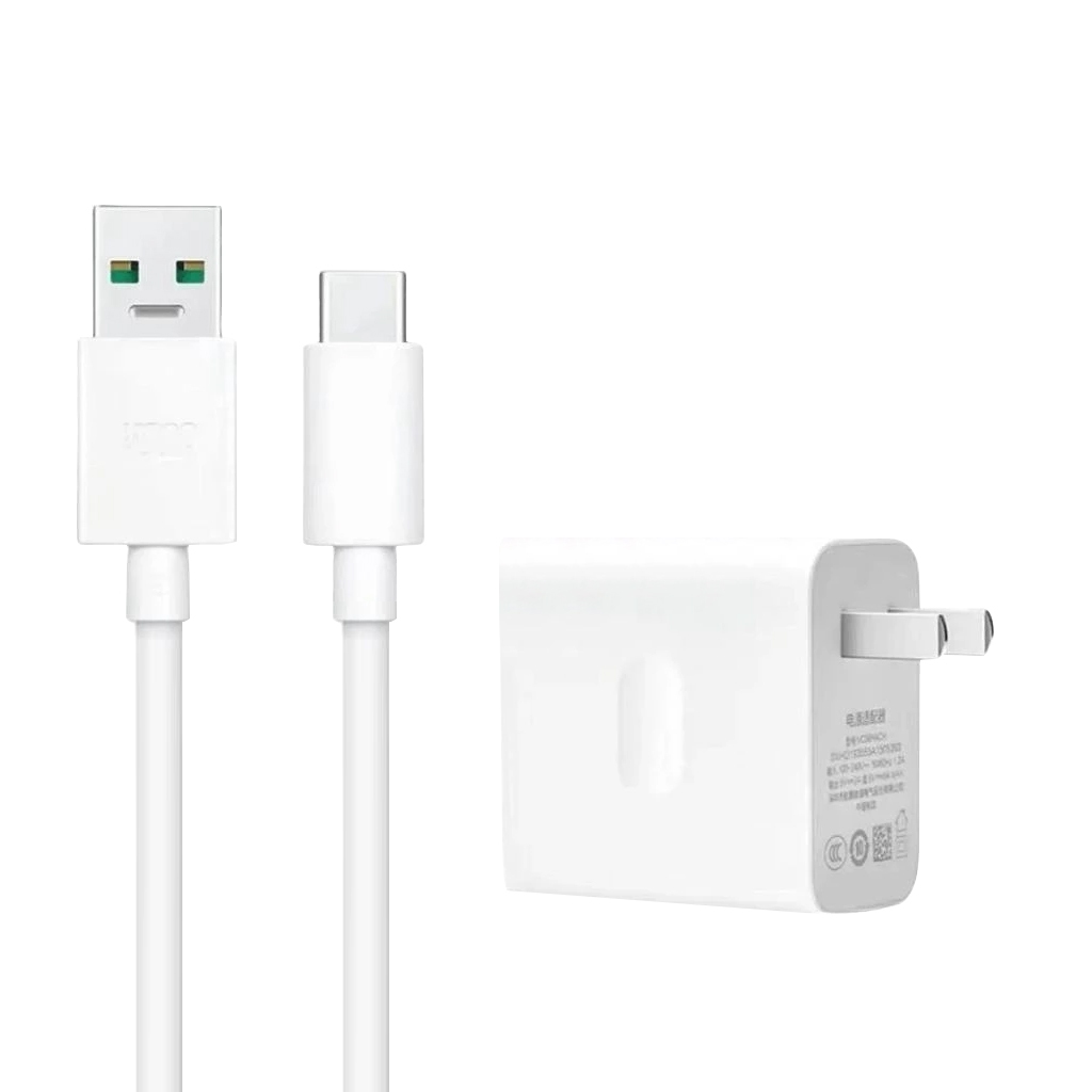เครื่องชาร์จ  33W Fast Charger OPPOA92S a52 A72 A32 A93 ชุดเครื่องชาร์จโทรศัพท์มือถือ,พร้อมเครื่องชา