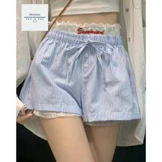 พร้อมส่งในไทย** กางเกงขาสั้น เอวยางยืด เฉพาะกางเกงเท่านั้น K…