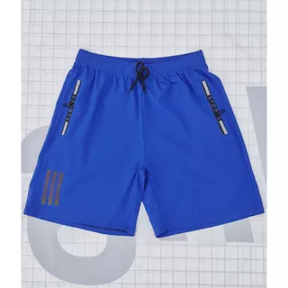 ผ้าแห้งเร็ว เอวยางยืด ผ้าเย็น ลายทาง 4size เหมาะสำหรับทั้งชายและหญิงใส่สบาย ราคาถูกshorts s124