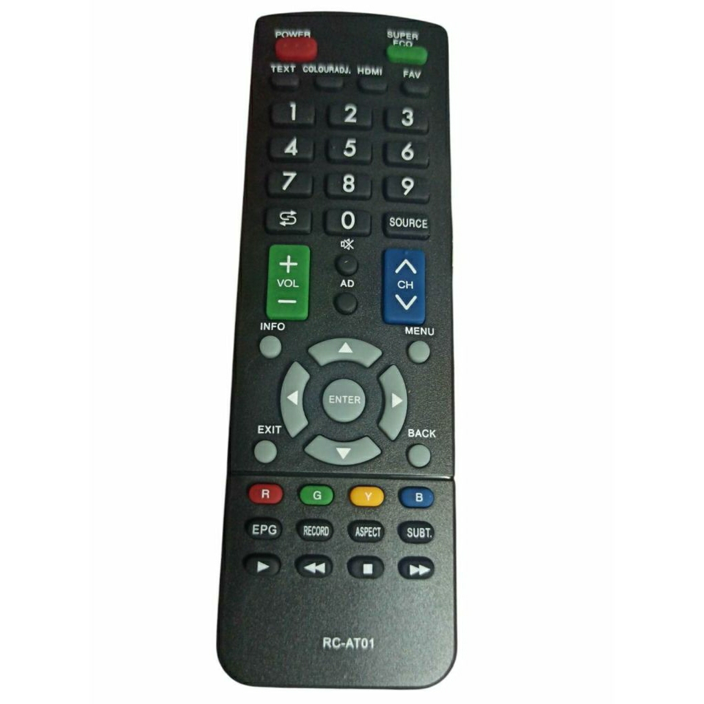 Remote TV รุ่น RC-AT01 ใข้ทดแทน รีโมท์ทีวี Aconatic สินค้าใช้งานง่ายแค่ใส่ถ่านก็สามารถใช้งานได้เลย