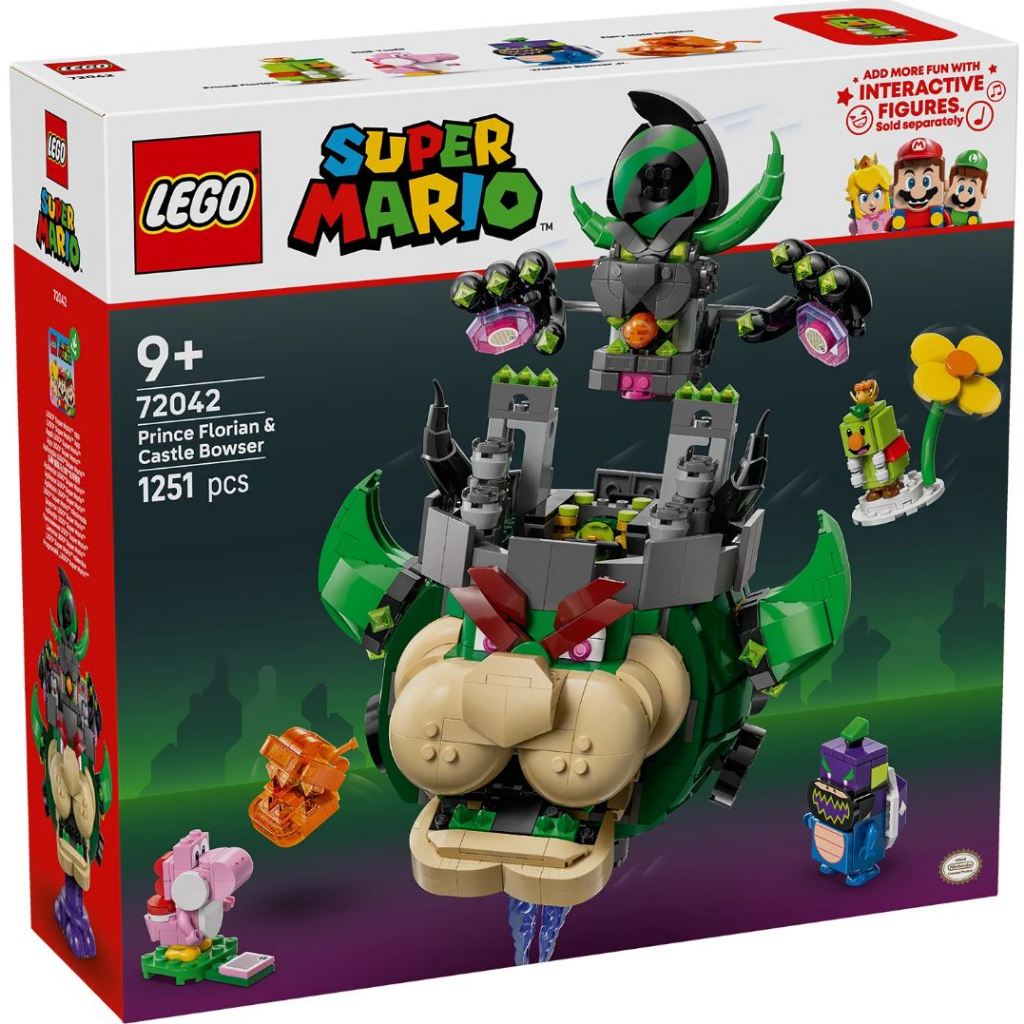 LEGO® Super Mario™ Prince Florian & Castle Bowser 72042