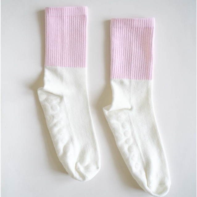 [พร้อมส่ง] ⚡ Twistie ⚡ Grip Socks ถุงเท้ากันลื่น สำหรับพิลาทิส โยคะ ออกกกำลังกาย - รูปที่ 5