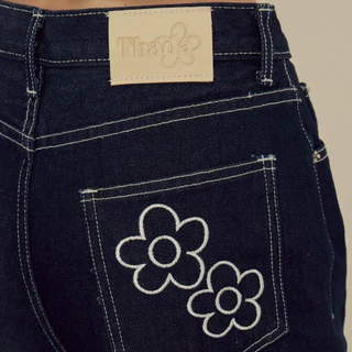 THADA.CO | “LILAC BAGGY JEANS“ (MID-WAIST)
